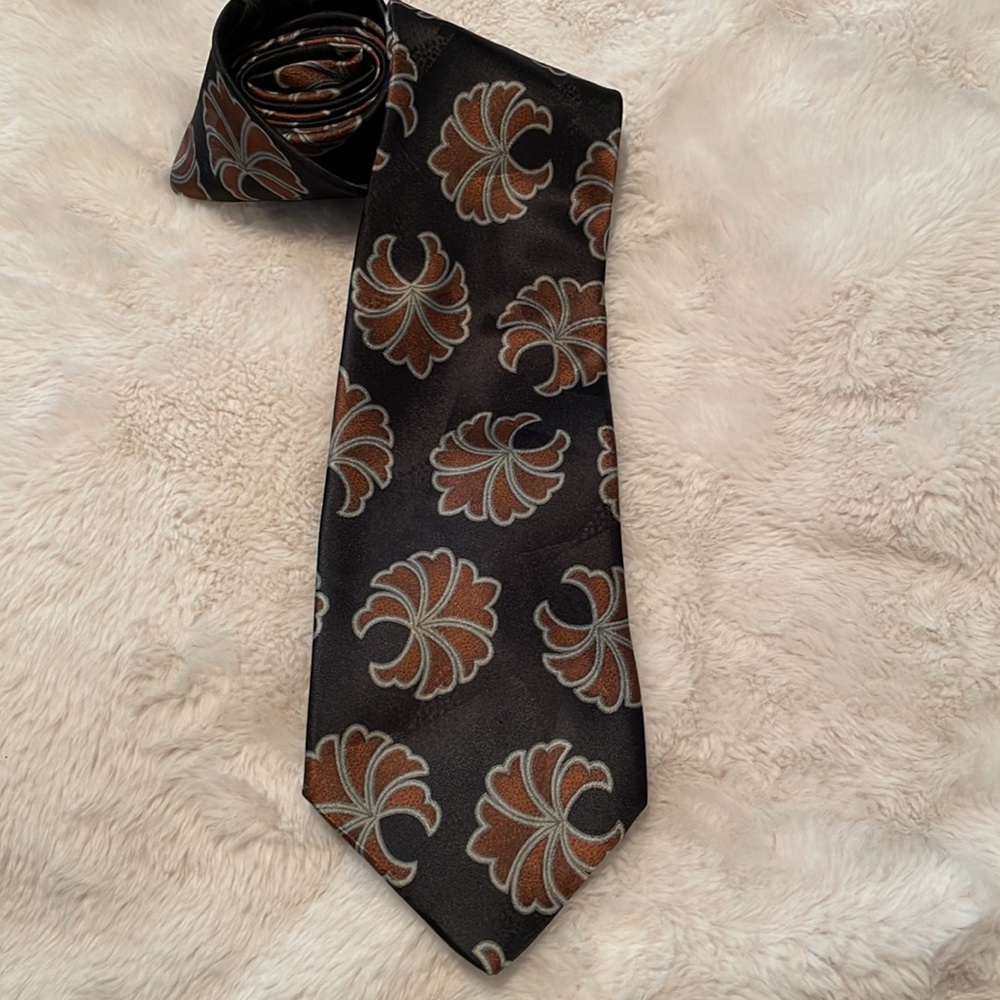 Gianfranco Bini vintage silk tie made in Italy
